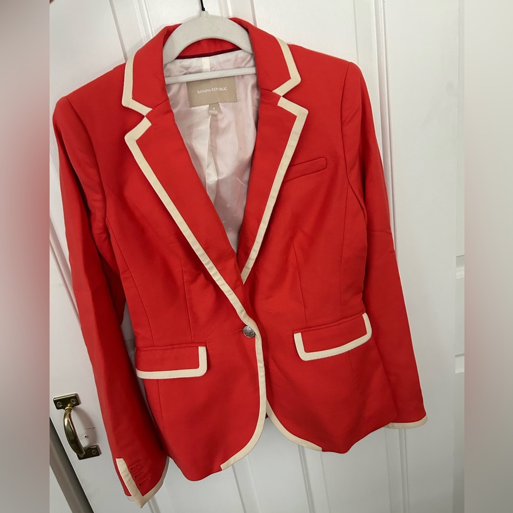 Banana Republic Coral Blazer